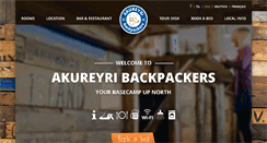 Desktop Screenshot of akureyribackpackers.com